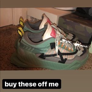 REAL DESIGNER SHOES(off white odsy 1000s)